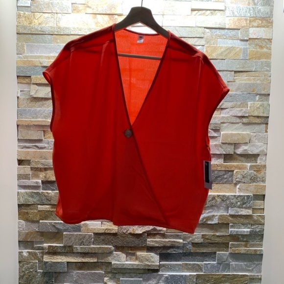 BP. Button Surplice Top - Picture 3 of 6